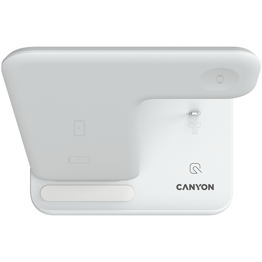 CANYON wireless charger WS-302 15W 3in1 White [4]