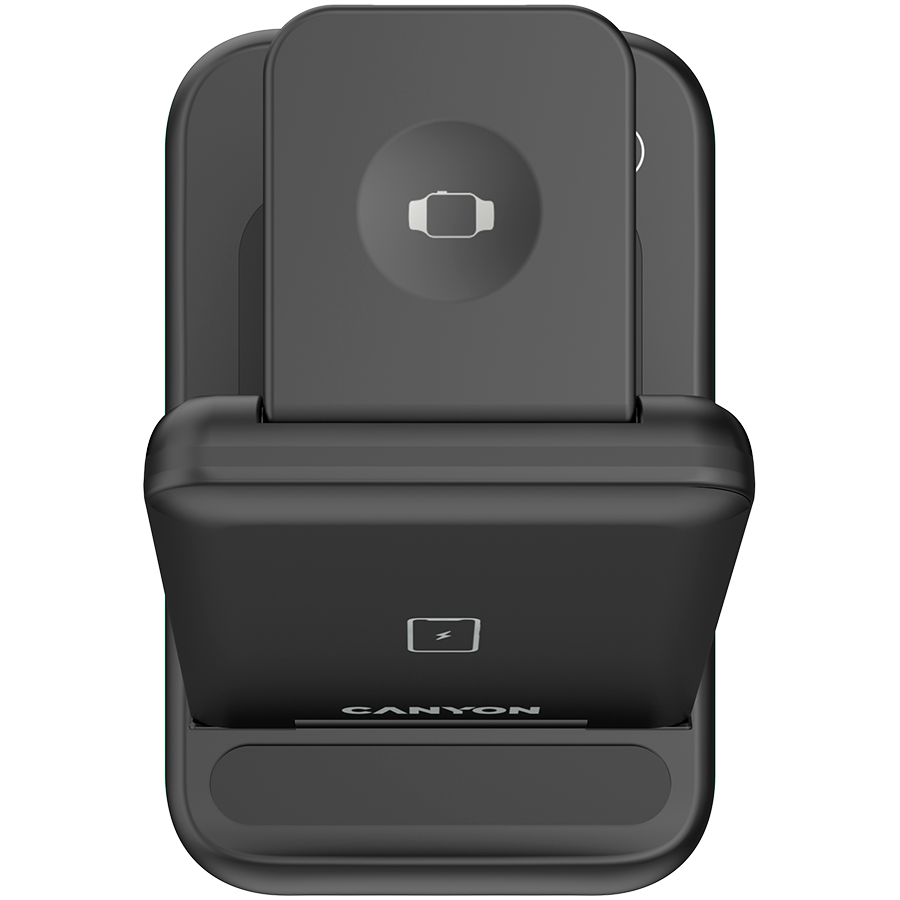 CANYON wireless charger WS-304 15W 3in1 Black [3]