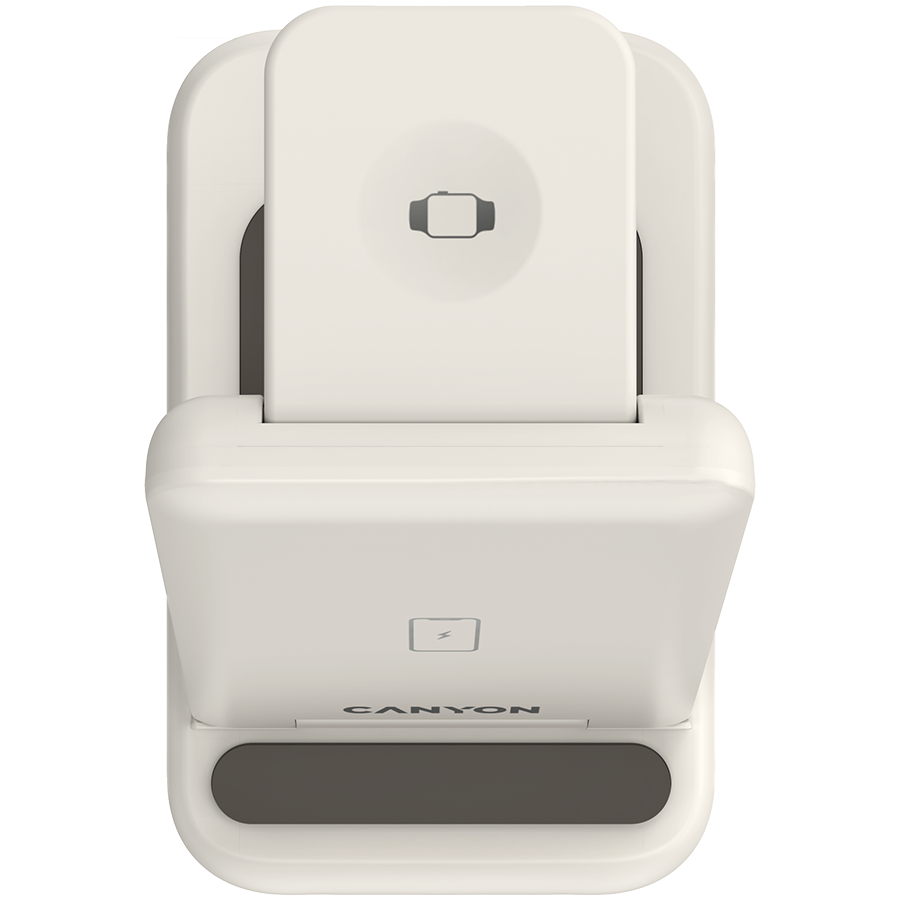 CANYON wireless charger WS-304 15W 3in1 Cosmic Latte [6]