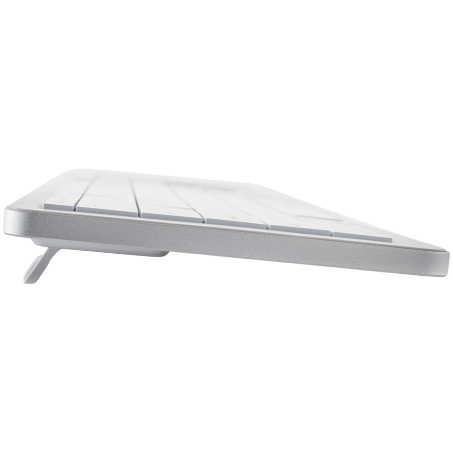 CLEVETURA CLVX 1 Touch-On-Keys AI Wireless Keyboard, ANSI US Mac layout, Scissor Switches, Aluminum Chassis, Interactive RGB, Mac/iPad/AppleTV/PC support [4]