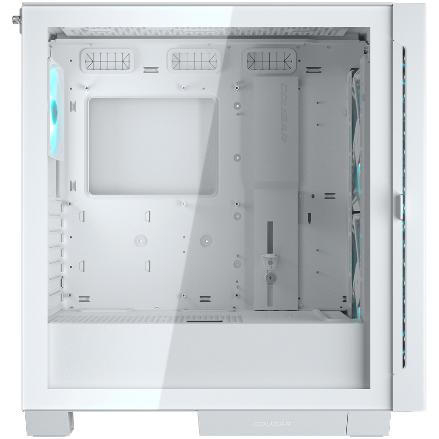 COUGAR AIRFACE ECO RGB PC Case, Mid Tower, White [4]