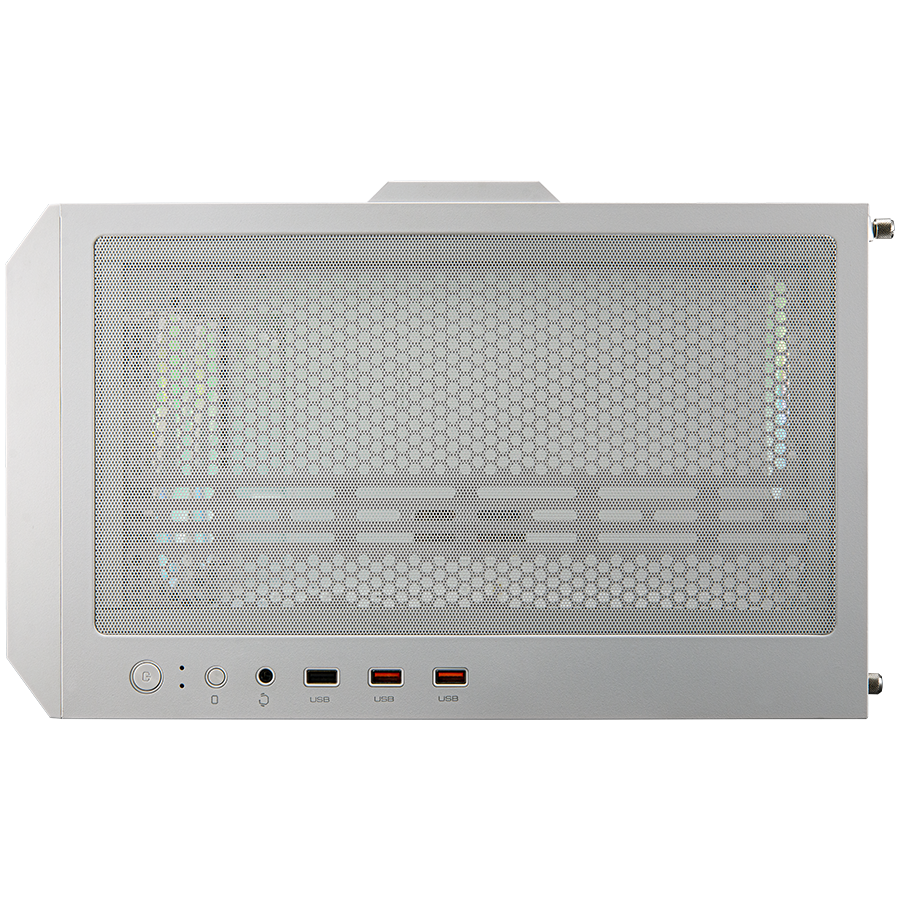 COUGAR AIRFACE RGB PC Case, Mid Tower, White [6]