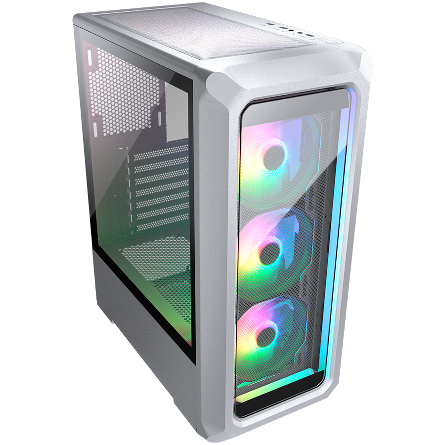 COUGAR Archon 2 RGB PC Case, Mid Tower, White [2]