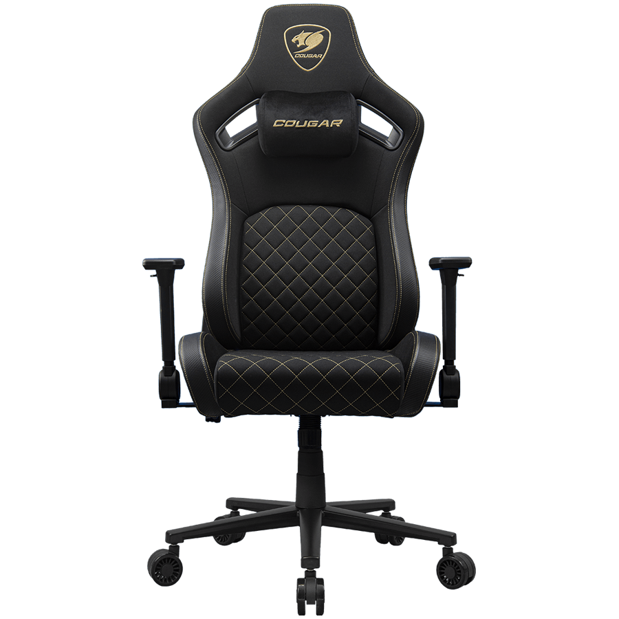COUGAR DEFENSOR Gold F Gaming chair, Black Gold [1]