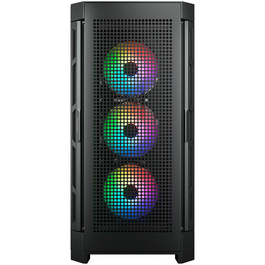 COUGAR DUOFACE PRO RGB PC Case, Mid Tower, Black [3]