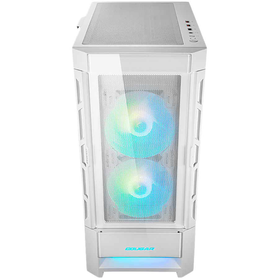 COUGAR DUOFACE RGB PC Case, Mid Tower, White [2]