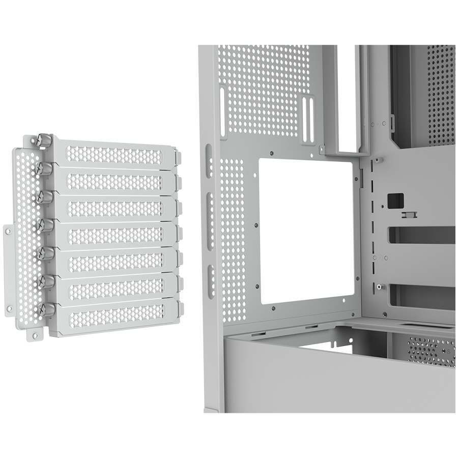 COUGAR FV270 PC Case, Mid tower, White [14]