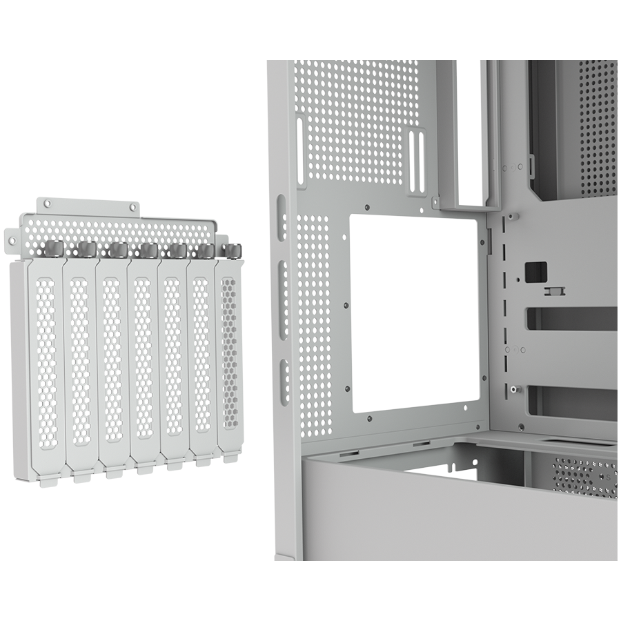 COUGAR FV270 PC Case, Mid tower, White [15]