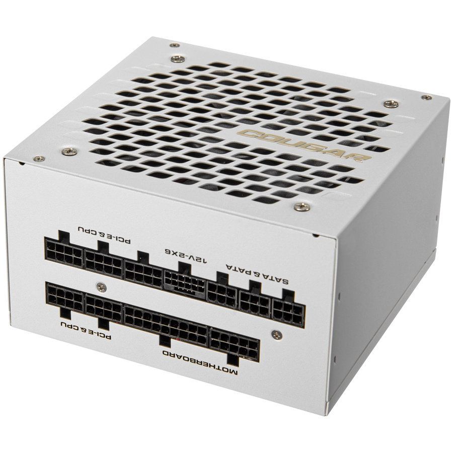 COUGAR GEXX2 850 SNOW PSU,80 plus Gold, 850W, Fully Modular, PCI-E 5.0 support, Color - WHITE [4]