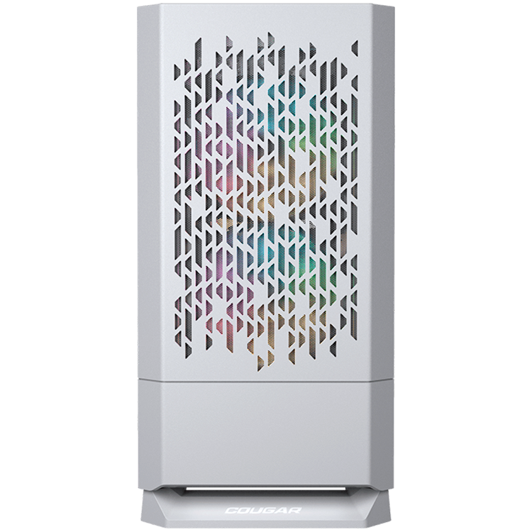 COUGAR MG140 Air RGB PC Case, Mini Tower, White [2]