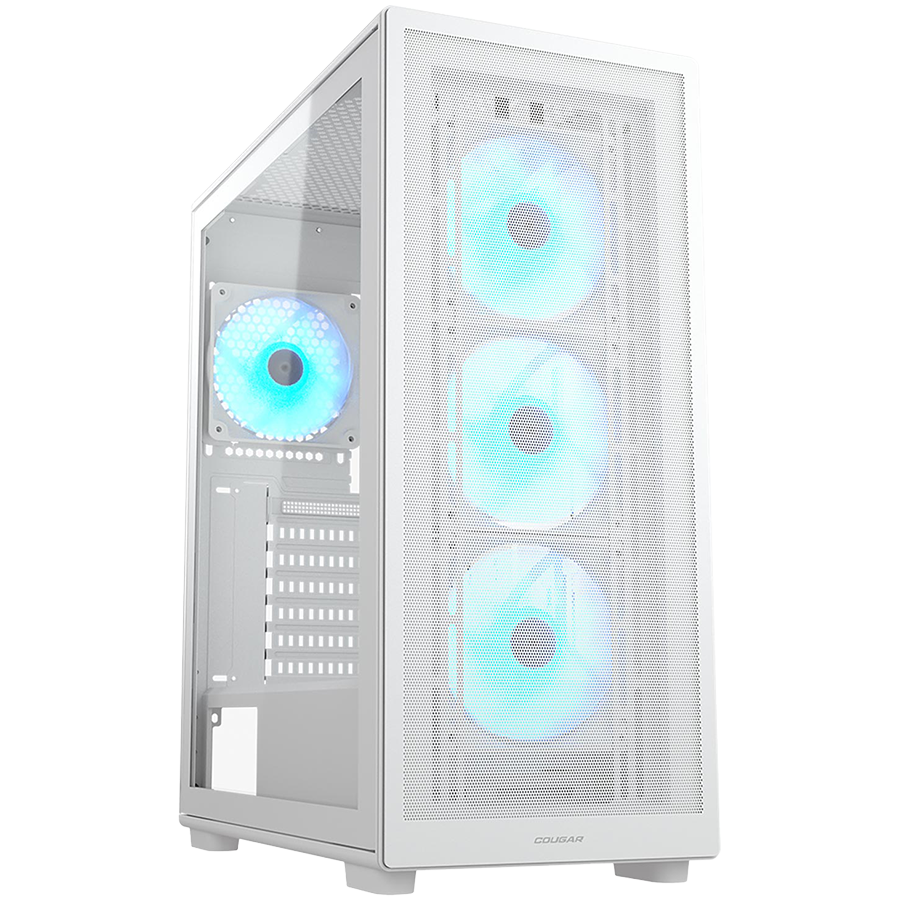 COUGAR MX220 RGB PC Case, Mid Tower, White [1]