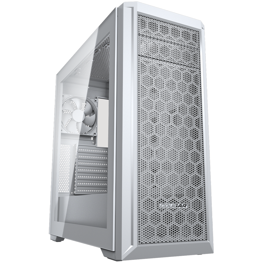 COUGAR MX330-G PRO PC Case, Mid Tower, White [1]