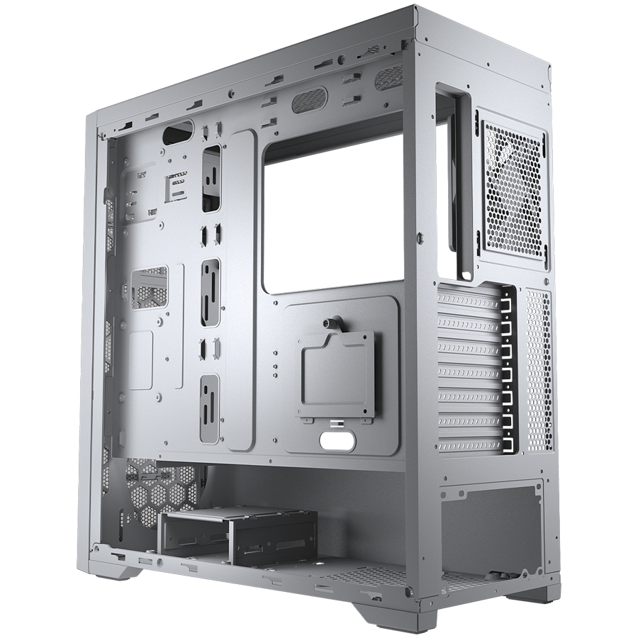 COUGAR MX330-G PRO PC Case, Mid Tower, White [5]