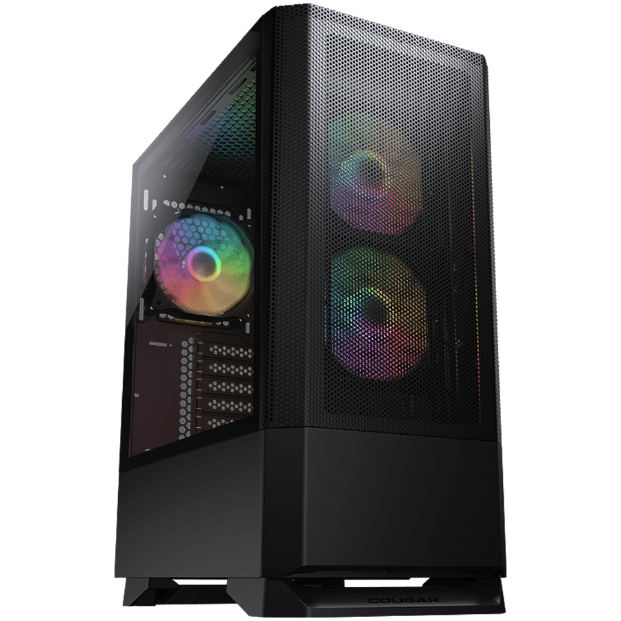 COUGAR MX430 Mesh RGB PC Case, Mid Tower, Black [1]