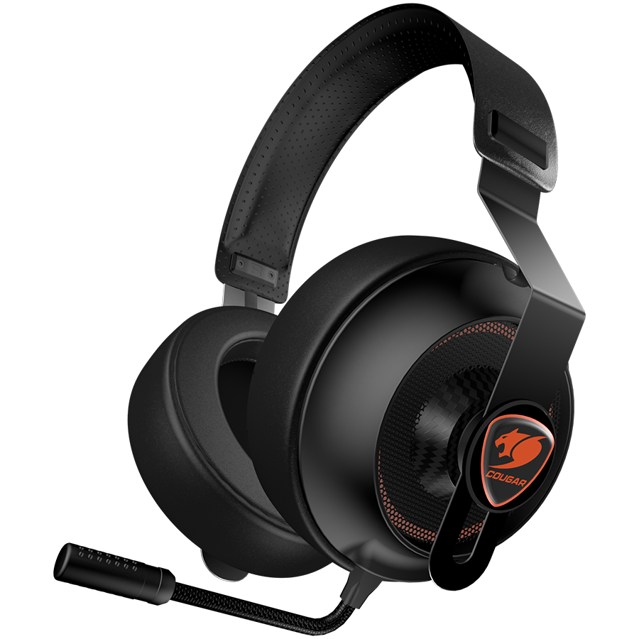 COUGAR PHONTUM ESSENTIAL Gaming Headset, Black [1]