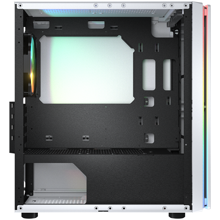 COUGAR PURITY RGB PC Case, Mini Tower, White [6]