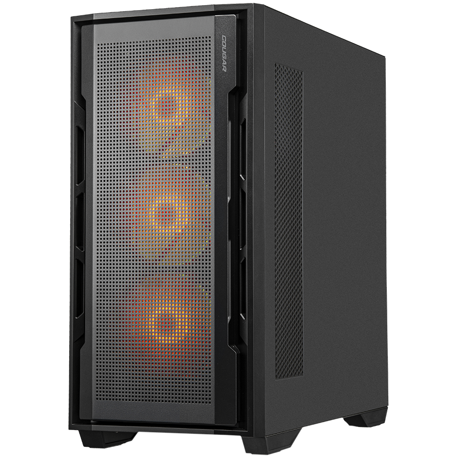 COUGAR UNIFACE RGB PC Case, Mid Tower, Black [2]