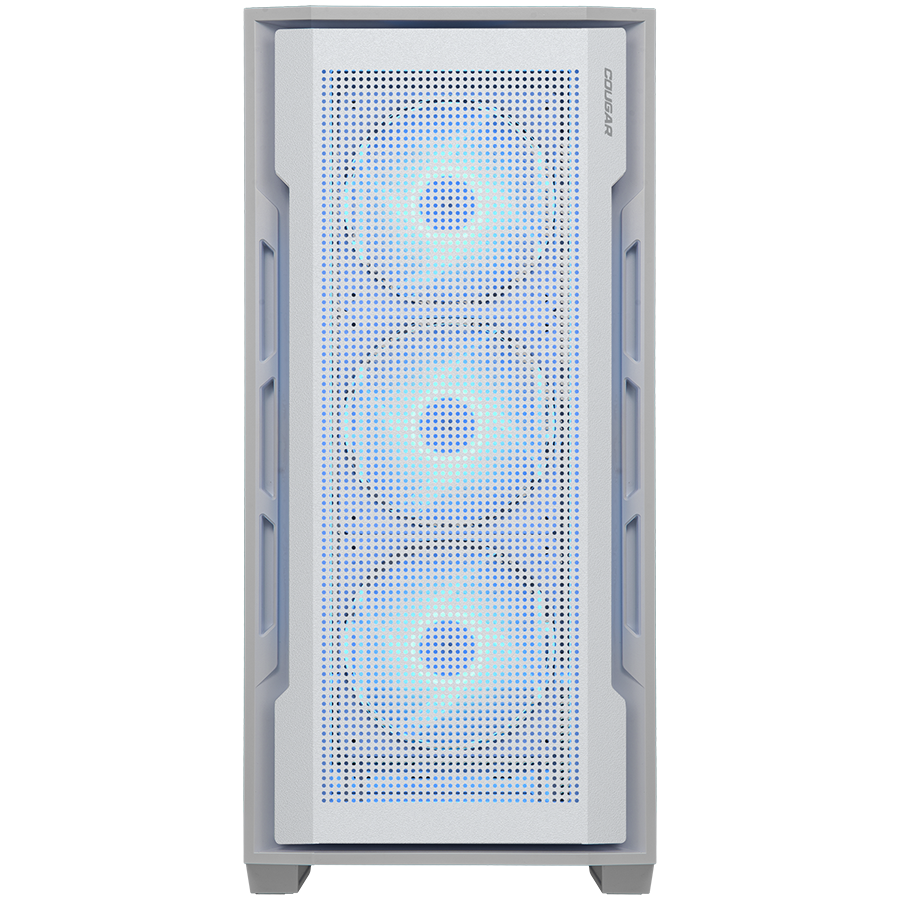 COUGAR UNIFACE RGB PC Case, Mid Tower, White [2]