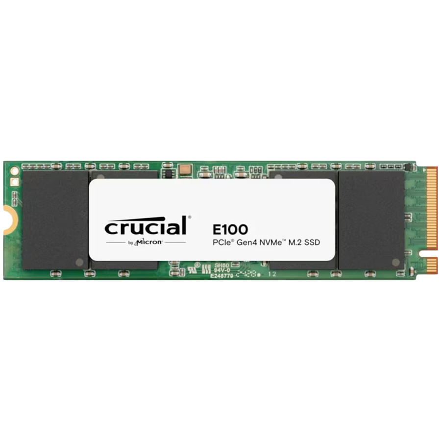 CRUCIAL E100 1000GB [1TB] NVMe PCIe Gen.4 M.2 2280 [1]