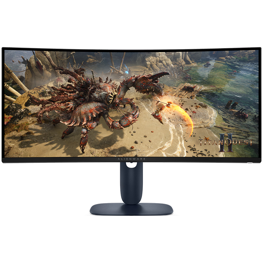 DELL Alienware 34 Curved Gaming Monitor AW3425DWM, 34" WQHD 3440x1440 at 180Hz, 21:9, 95% DCI-P3 (CIE 1976), 1 ms, 400 cd/m2(peak), 3000:1, 1.07 billion colours, 178/178, 2xHDMI, DP 1.4, USB 5Gbps Typ [1]
