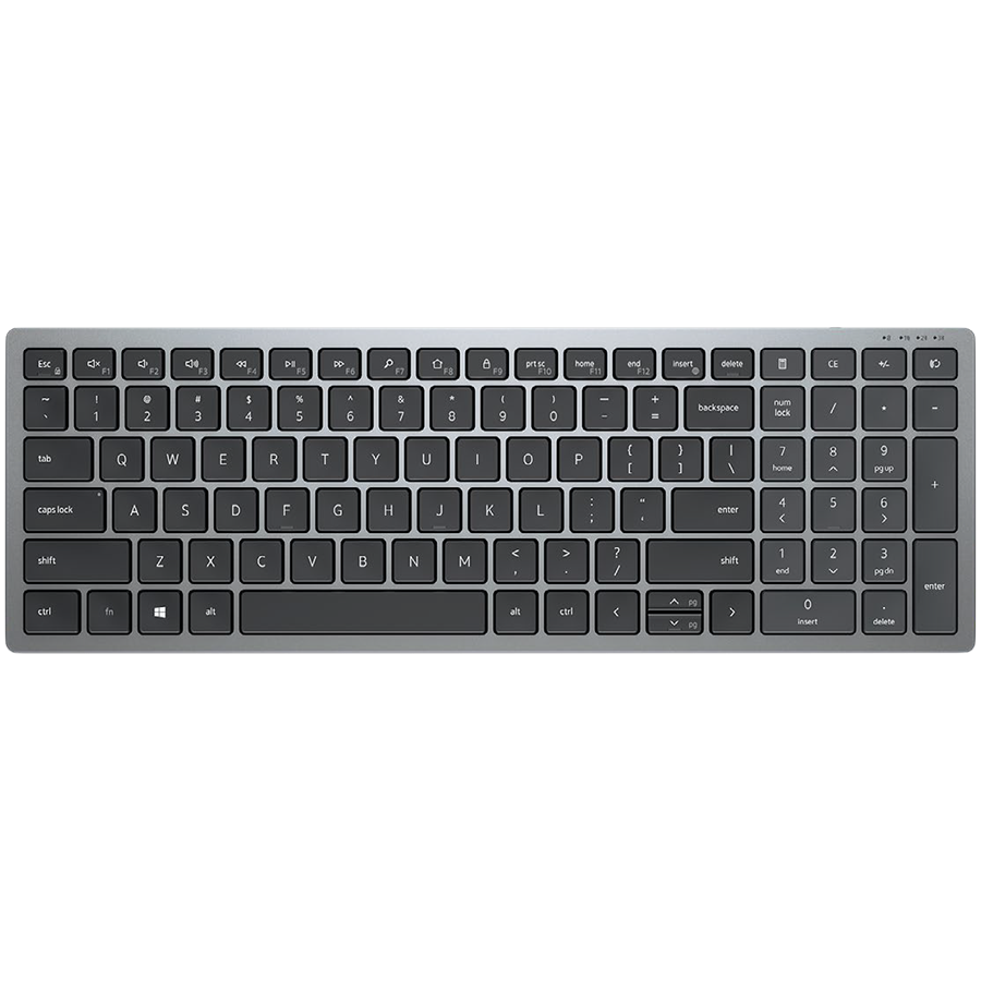 Dell Multi-Device Wireless Keyboard and Mouse - KM7120W - US International (QWERTY) [2]