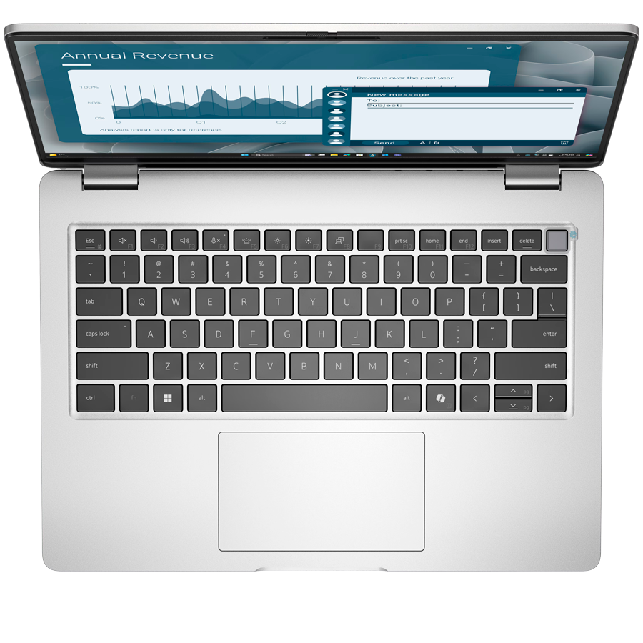 Dell Pro 14,14"FHD+(1920x1200)60Hz 300nits 45% NTSC,AMD Ryzen AI 7 350(24MB cache,8Cores,16Threads/up to 5.0GHz)16GB(1x16)5600MT/s,512 GB SSD,AMD Radeon 860M Graphics,Wi-Fi 6E MT7922(2x2)+BT 5.3,Backl [5]