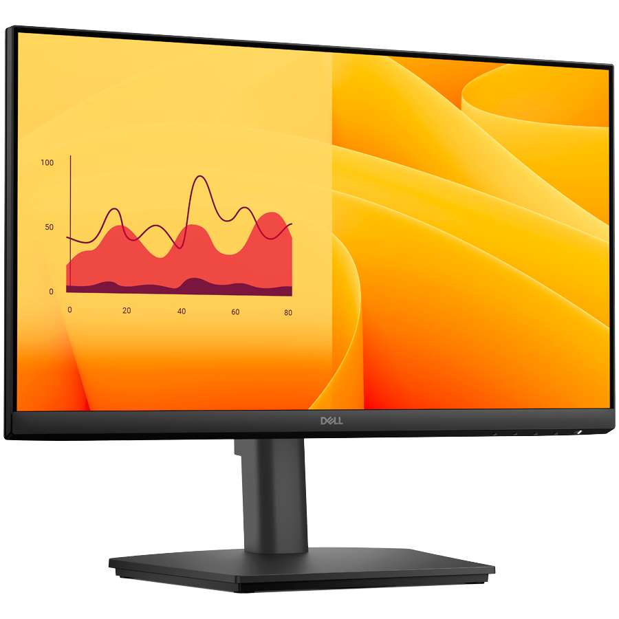 Dell Pro 22 Adjustable Stand Monitor - E2225HSM 21.5" FHD 1920x1080 100Hz, 72% NTSC (CIE 1931), 103 PPI, 16:9, VA, AG, 250 cd/m2, 3000:1, 178/178, 5ms/8ms, DP, HDMI, VGA, Dual 2W speakers, Height, Swi [2]