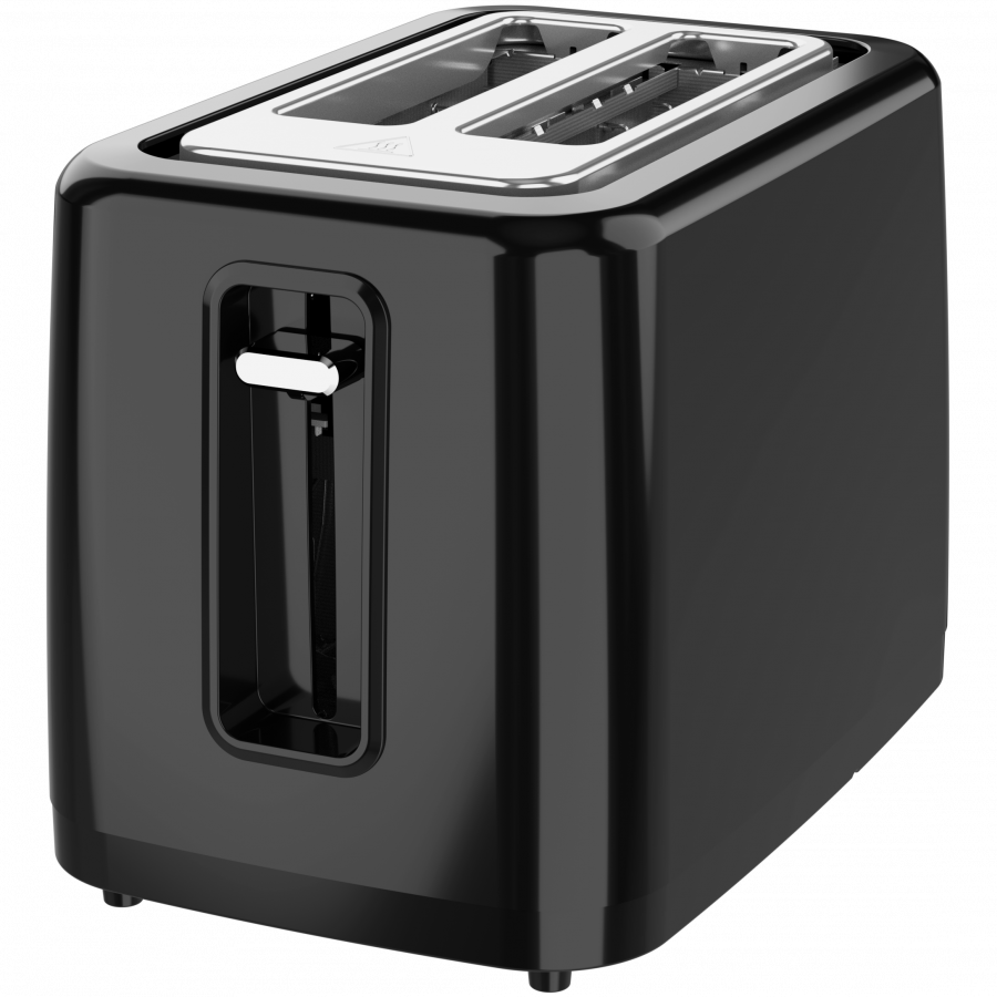 Electric Toaster, black, 220-240V, 50-60Hz, 780-930W, 2 slots, 3 modes, 7 browning levels [4]