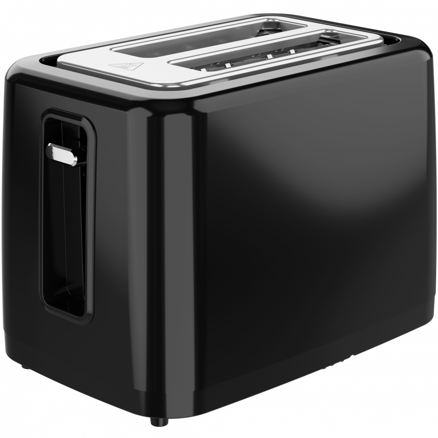 Electric Toaster, black, 220-240V, 50-60Hz, 780-930W, 2 slots, 3 modes, 7 browning levels [5]