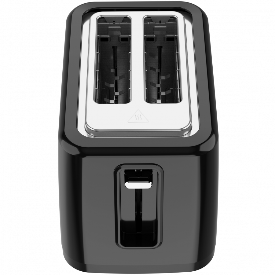 Electric Toaster, black, 220-240V, 50-60Hz, 780-930W, 2 slots, 3 modes, 7 browning levels [6]
