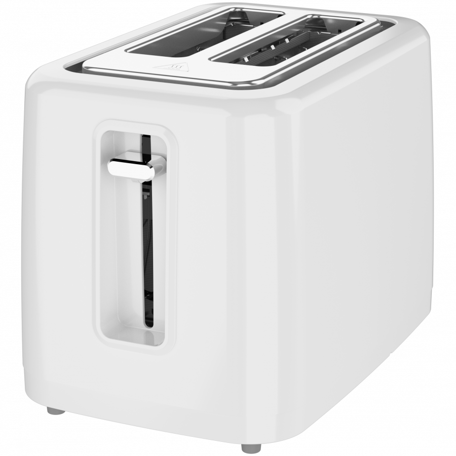 Electric Toaster, White, 220-240V, 50-60Hz, 780-930W, 2 slots, 3 modes, 7 browning levels [4]