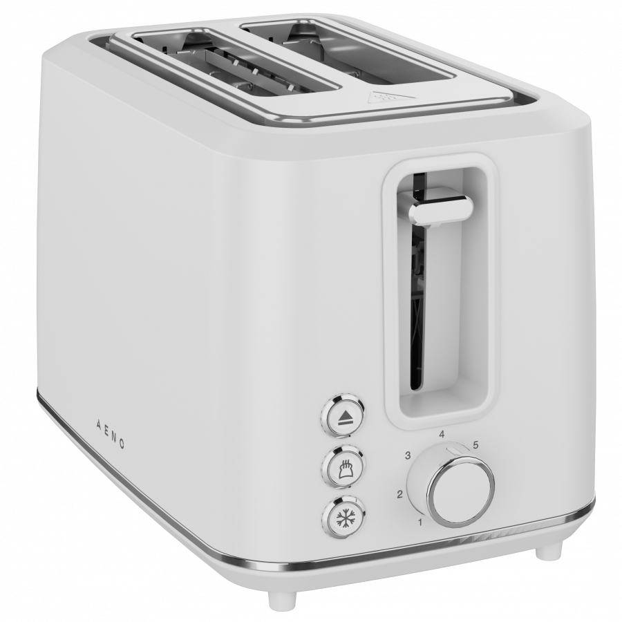 Electric Toaster, white, 220-240V, 50-60Hz, 920-1080W, 2 slots, 3 modes, 7 browning levels [4]