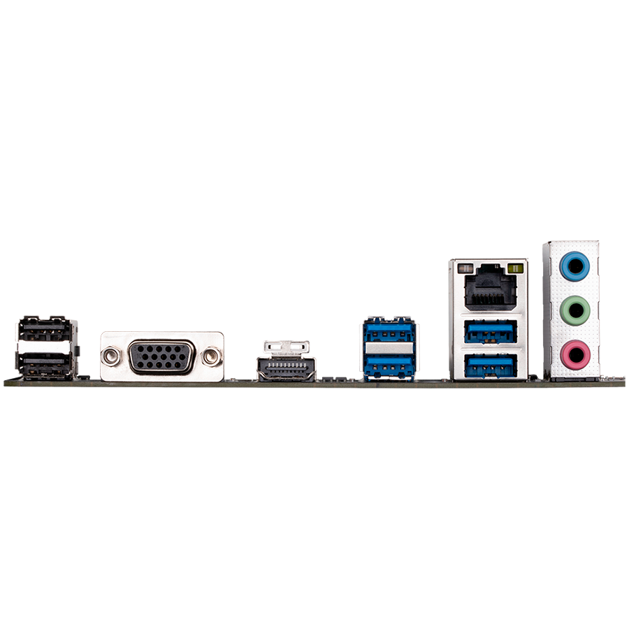 GIGABYTE Mainboard Desktop B760M H DDR4 (LGA1700, 2xDDR4, 1xDSub, 1xHDMI, GLAN, 1x PCI Express x16 PCIe 4.0, 1x PCI Express x1 PCIe 3.0, 2xM.2, 4 x SATAIII, 6x USB3.2 Gen1, 6x USB2.0/1.1) mATX [3]