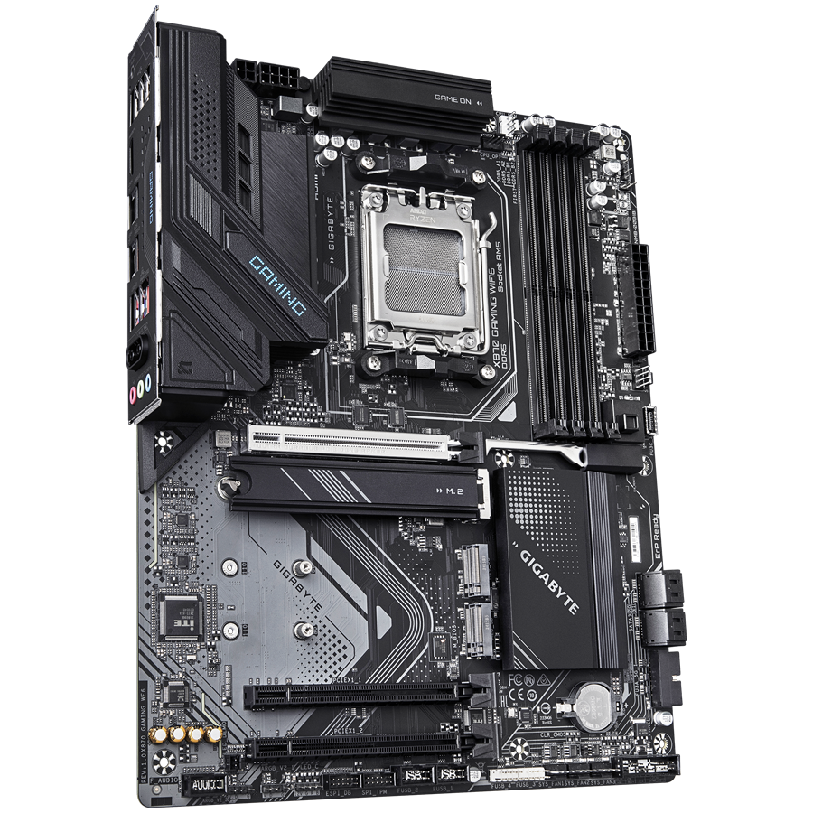 GIGAYBTE Mainboard Desktop X870 GAMING WF6 (AM5,4xDDR5,2xUSB4-C supports DP,1xHDMI,2.5GLAN, WiFi6,BT5.3,1xPCI-E x16 5.0/4.0,2xPCI-E x16 3.0,3xM.2, 4xSATAIII,2xUSB4-C,1xUSB3.2 Gen2 Type-A,1xUSB3.2 Gen1 [2]