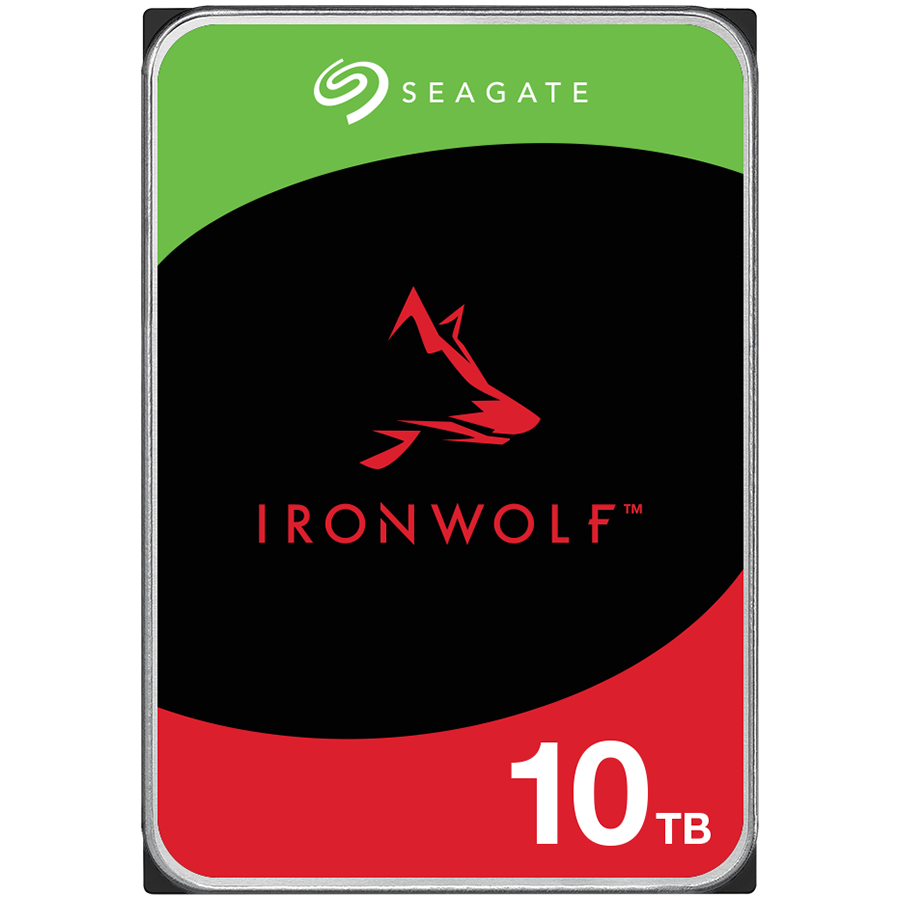 HDD NAS SEAGATE IronWolf 10TB CMR, 3.5", 256MB, 7200RPM, SATA, Rescue Services 3 ani, TBW: 180 [1]