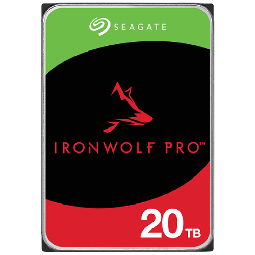 HDD NAS SEAGATE IronWolf Pro 20TB CMR 3.5", 256MB, 7200RPM, SATA, Rescue Services 3 ani, TBW: 550 [1]