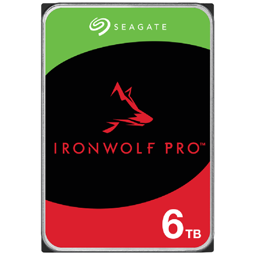 HDD NAS SEAGATE IronWolf Pro 6TB CMR 3.5", 256MB, 7200RPM, SATA, Rescue Services 3 ani, TBW: 550 [1]