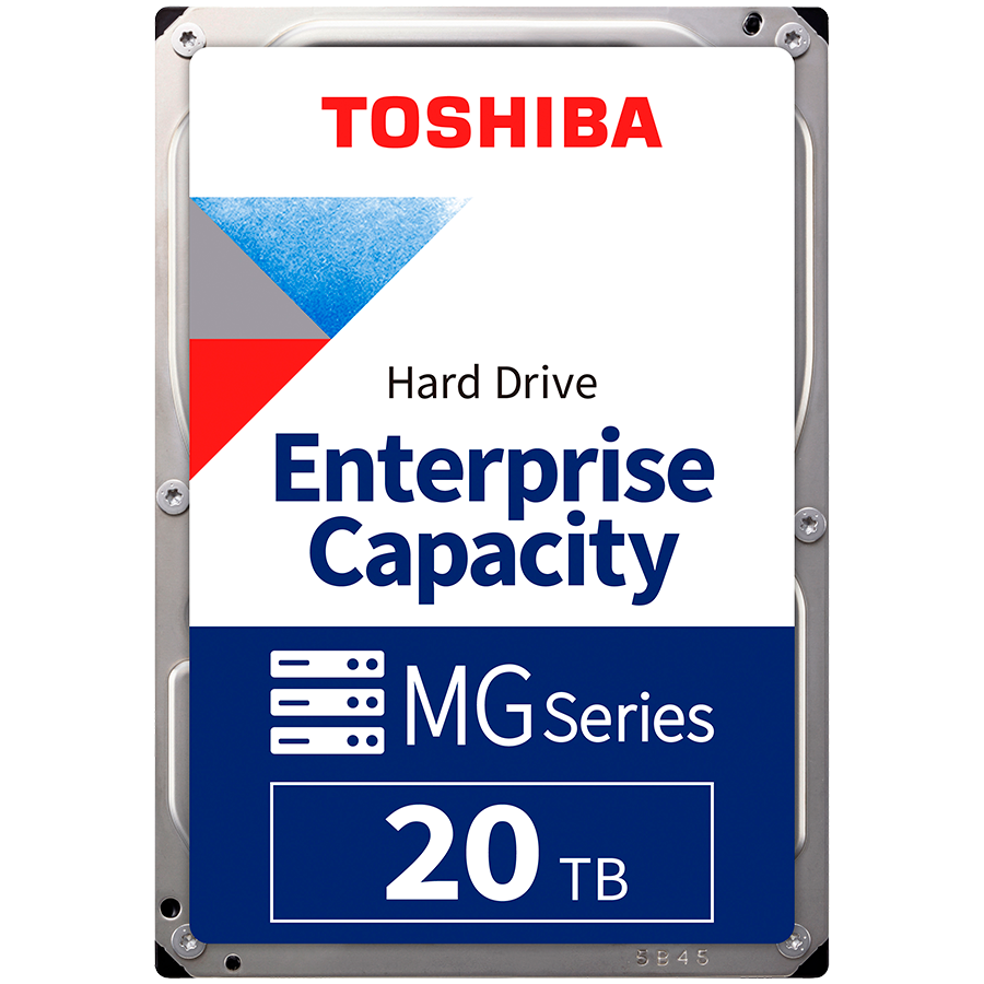 HDD Server TOSHIBA MG10 20TB MAMR 512e, 3.5'', 512MB, 7200RPM, SATA, SKU: HDEB00SGEA51F [1]