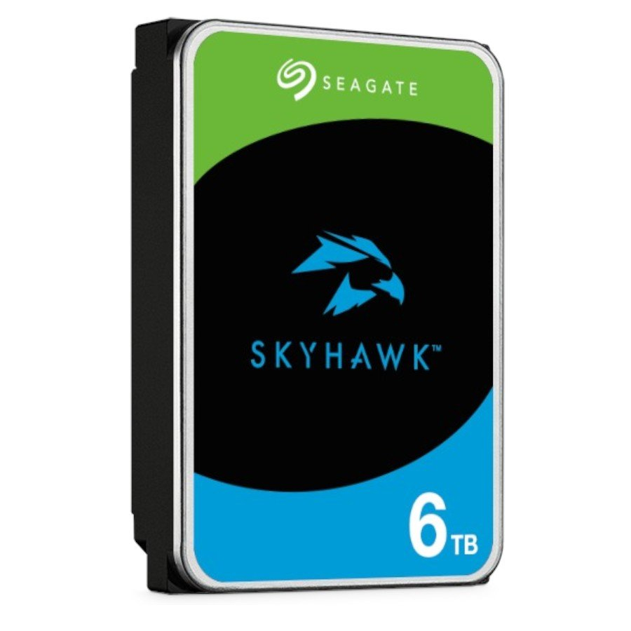 HDD Video Surveillance SEAGATE SkyHawk 6TB CMR, 3.5", 256MB, SATA, Rescue Services 3 ani, TBW: 180-EOL->ST6000VX008 [1]