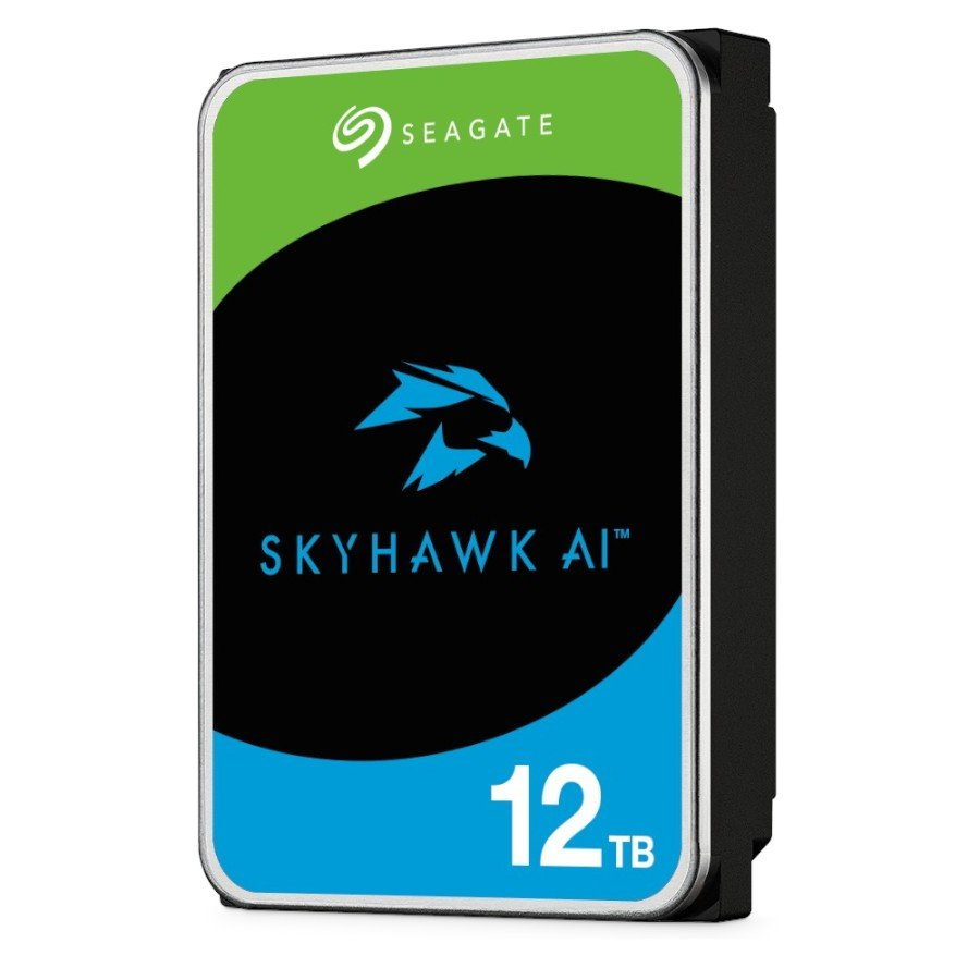 HDD Video Surveillance SEAGATE SkyHawk AI 12TB CMR, 3.5", 512MB, SATA, Rescue Services 3 ani, TBW: 550 [2]
