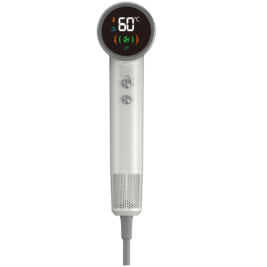 High Speed Hair Dryer, 220V-240V~50-60Hz, 1500W, Ionizer, LCD, 6+circulation mode, 110000RPM, less than 75dB [3]
