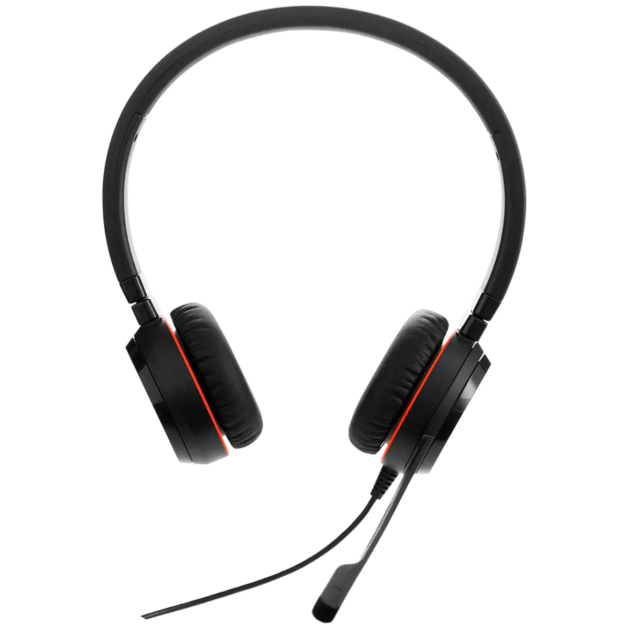 JABRA Evolve 20 SE, Stereo MS, Adaptor USB C/A, Piele [2]