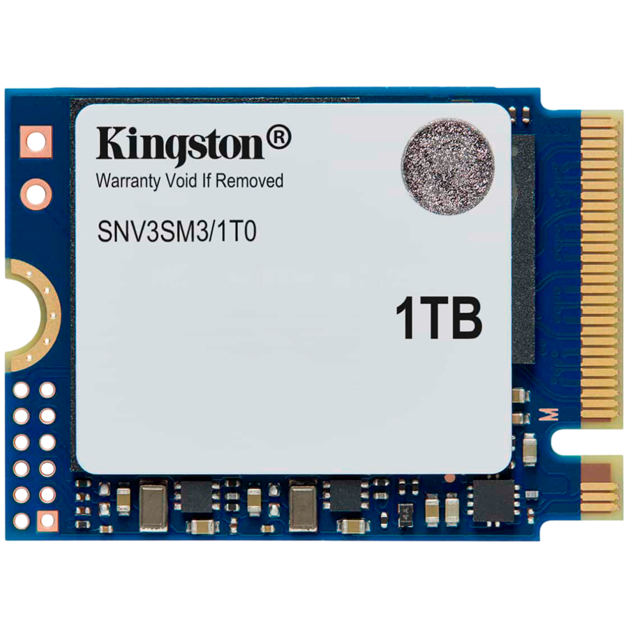 Kingston 1TB NV3 SSD M.2 2230 PCIe 4.0 NVMe, Read: 6,000/ Write: 4,000MB/s [1]