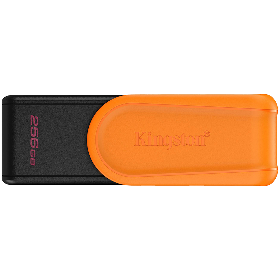 Kingston 256GB Portable USB 3.2 Gen 1 DataTraveler Exodia S (Black/Orange) [1]