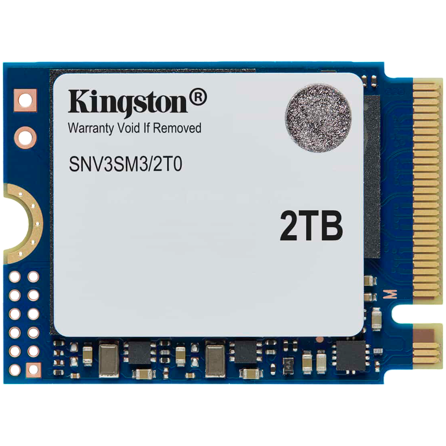Kingston 2TB NV3 SSD M.2 2230 PCIe 4.0 NVMe, Read: 6,000/ Write: 5,000MB/s [1]