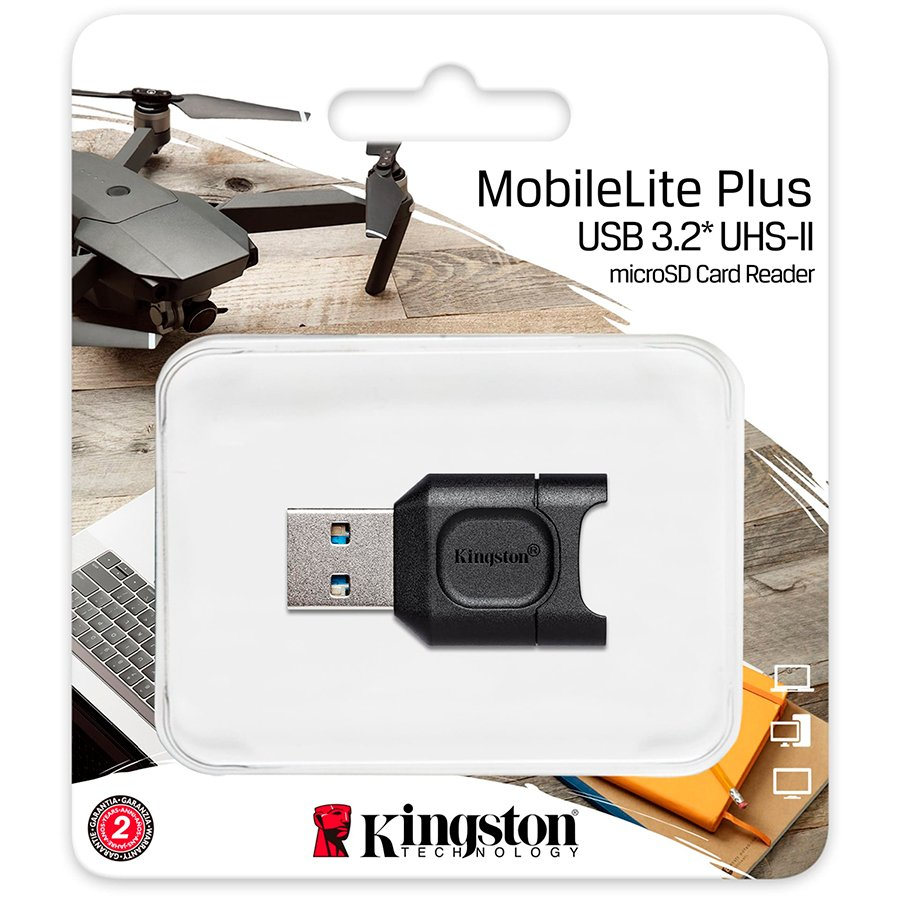 Kingston MobileLite Plus USB3.2 Gen1 microSDHC/SDXC UHS-II Card Reader [3]