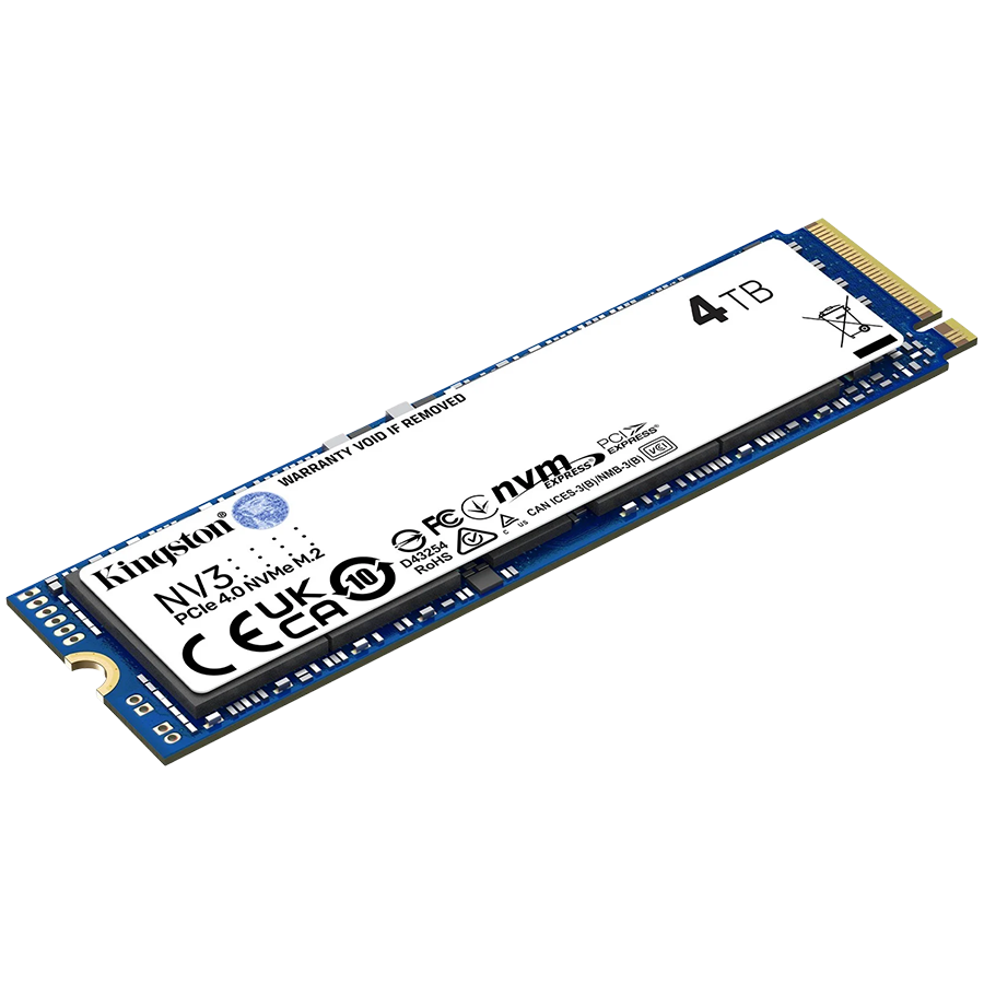 Kingston SSD 4TB NV3 M.2 2280 PCIe 4.0 NVMe SSD [1]