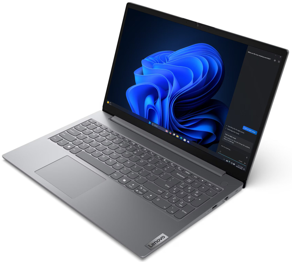 Laptop Lenovo V15 G5 IRL, 15.6" FHD IPS, Intel Core 5 210H, 16GB DDR5, SSD 512GB, Intel Graphics, Windows 11 Pro, Business Black [2]