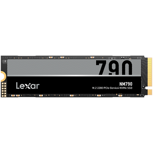Lexar 2TB High Speed PCIe Gen 4X4 M.2 NVMe, up to 7400 MB/s read and 6500 MB/s write [1]