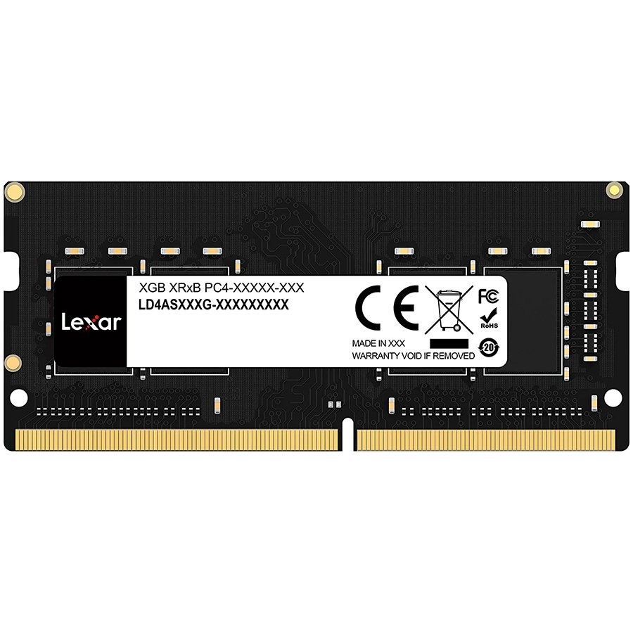 Lexar DDR4 8GB 260 PIN So-DIMM 3200Mbps, CL22, 1.2V- BLISTER Package [1]